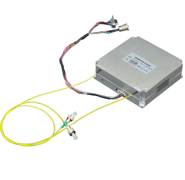 1550nm 10KW Nanosecond Pulse Ultra-fast Fiber Laser Module Type HP-NSFL-A-1550-3/200-10-1/3000-20/130-FA-M70